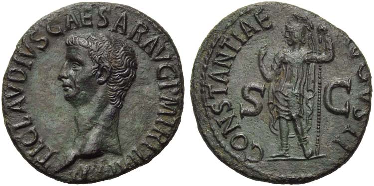 Claudius (41-54), As, Rome, c. AD ... 