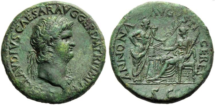 Nero (54-68), Sestertius, Rome, c. ... 