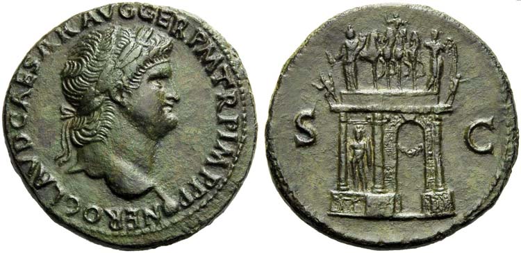 Nero (54-68), Sestertius, ... 