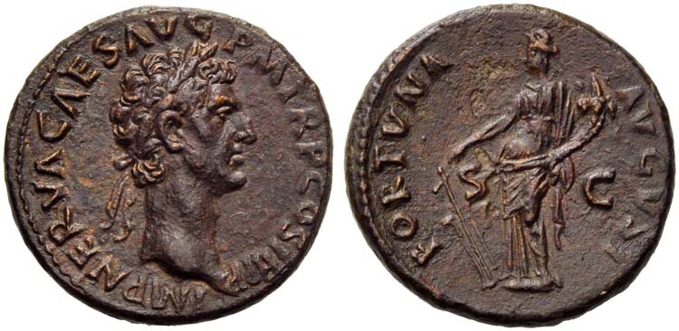 Nerva (96-98), As, Rome, AD 97; AE ... 