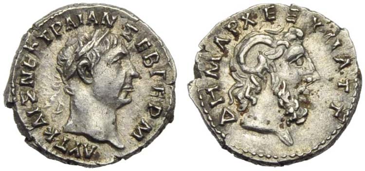 Trajan (98-117), Hemidrachm, ... 
