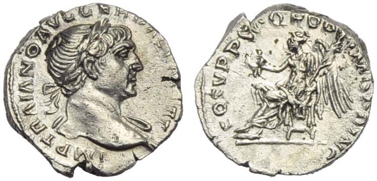 Trajan (98-117), Quinarius, Rome, ... 