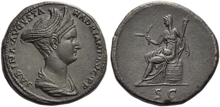 Sabina, wife of Hadrian, ... 