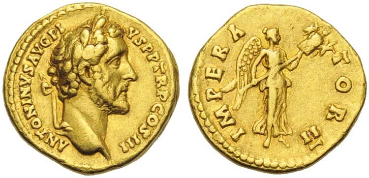 Antoninus Pius (138-161), Aureus, ... 