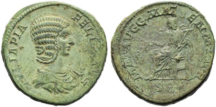 Julia Domna, wife of Septimius ... 