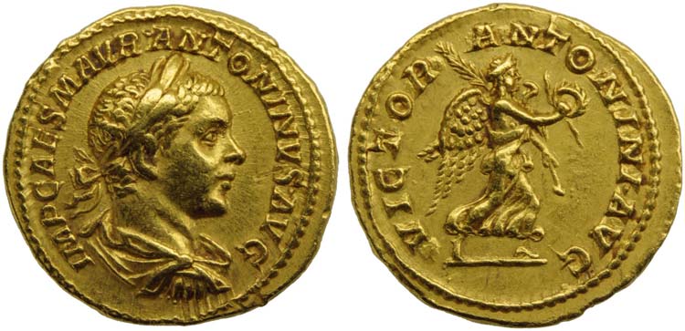 Elagabalus (218-222), Aureus, ... 
