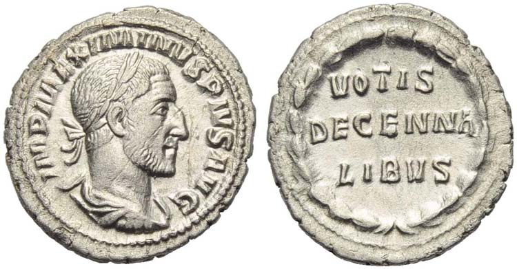 Maximinus I (235-238), Denarius, ... 