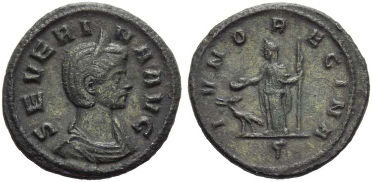Severina, wife of Aurelian, As, ... 