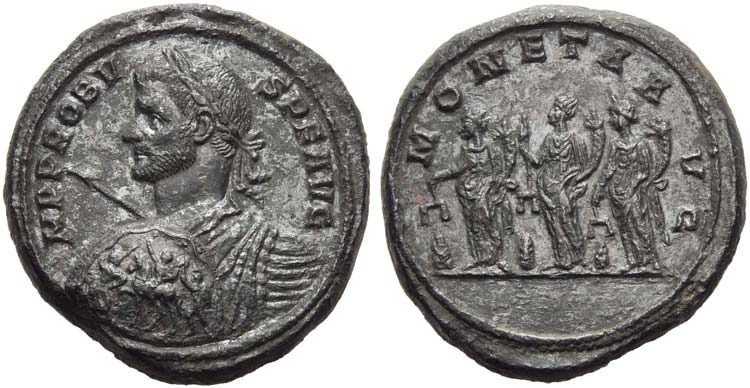Probus (276-282), Medallion, Rome, ... 