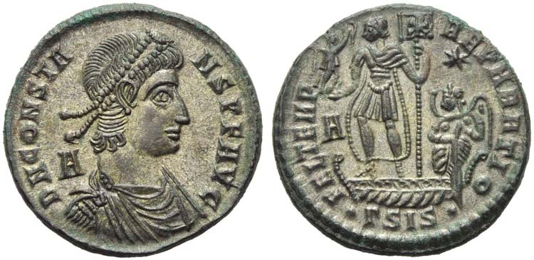 Constans (337-350), Nummus, ... 