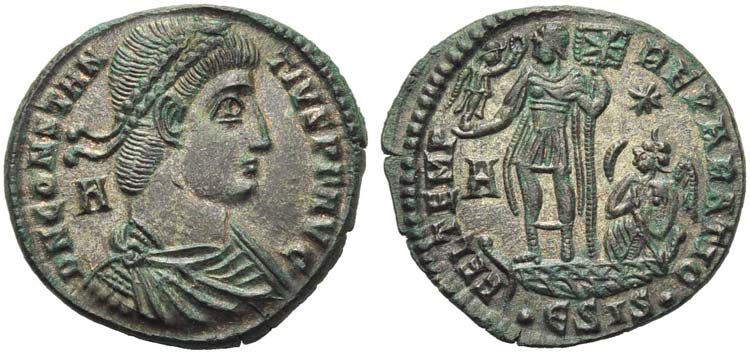 Constantius II (337-361), Nummus, ... 