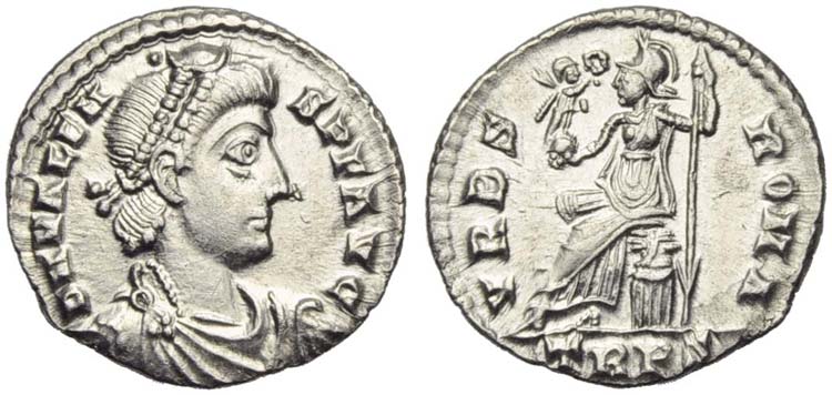 Valens (364-378), Siliqua, ... 