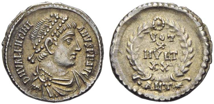 Valentinian I (364-375), Siliqua, ... 