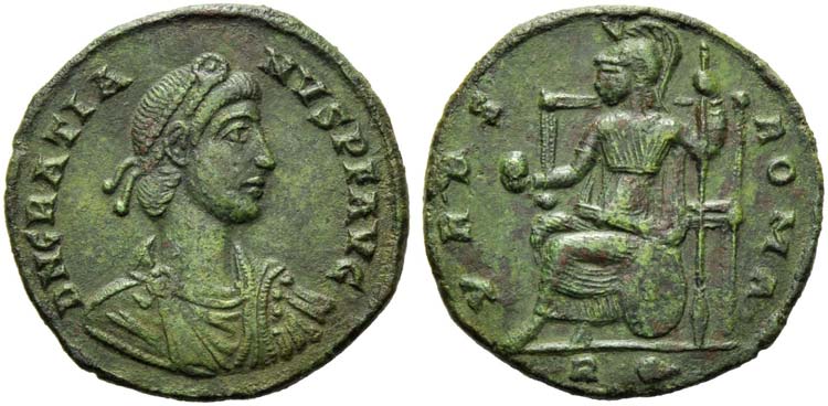 Gratian (367-383), Medallion, ... 