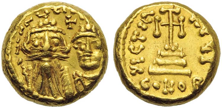 Constans II with Constantine IV ... 