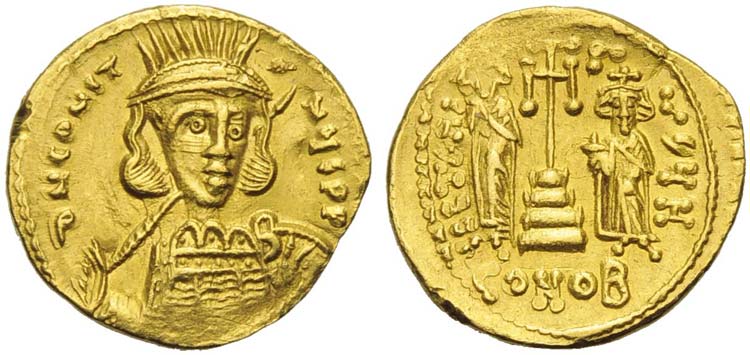 Constantine IV with Heraclius and ... 