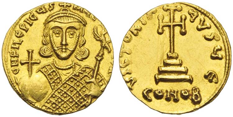 Philippicus (711-713), Solidus, ... 