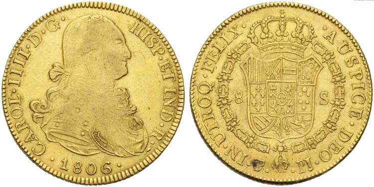 Bolivia, Carlos IV (King of Spain, ... 