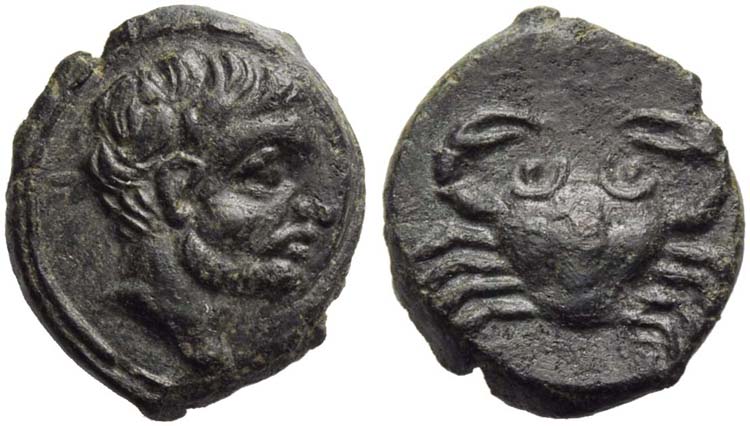 Sicily, Motya, Bronze, c. 409-397 ... 