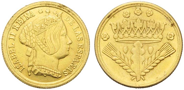 Spain, Isabel II (1833-1868), ... 
