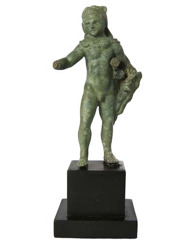 Roman bronze Herakles  3rd century ... 