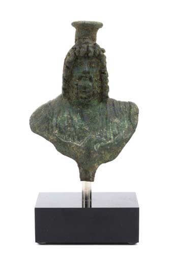 Roman bronze bust of Juppiter - ... 