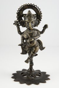 Statuetta di Ganesha danzante in ... 