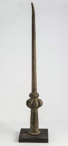 Spearhead  with decorative ... 