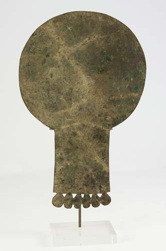 Decorated bronze mirror of Amlash ... 