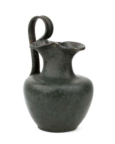 Roman bronze oinochoe  1st century ... 