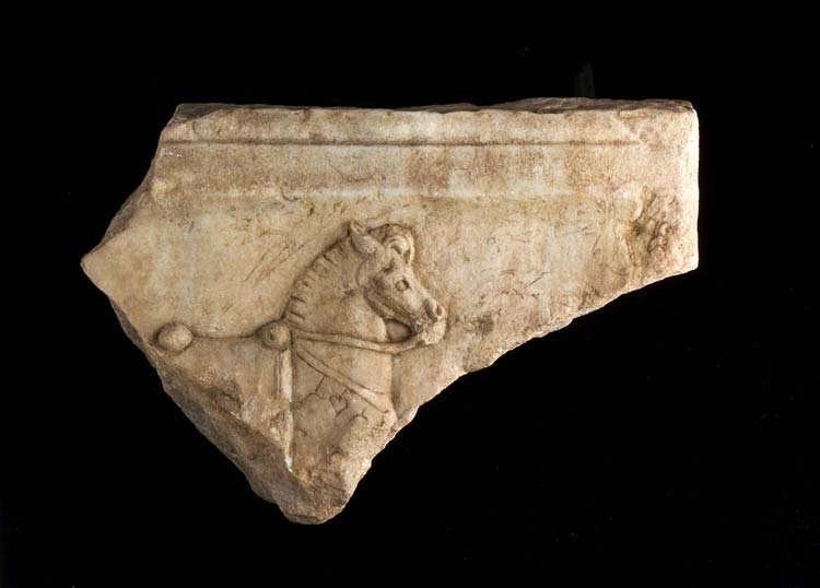 Roman slab with horse 1st – 2nd ... 