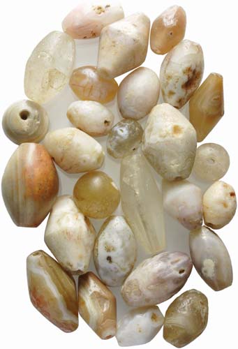 A western asiatic agate bead ... 