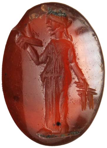 Carnelian with Ceres Intaglio1st - ... 