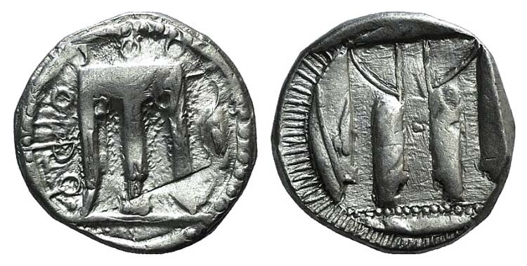 Bruttium, Kroton, c. 480-430 BC. ... 