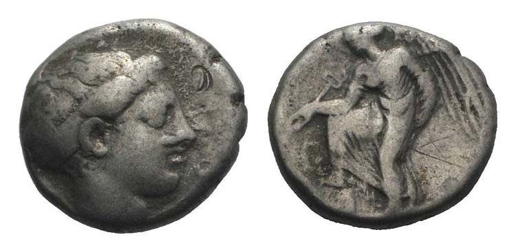 Bruttium Terina, c. 420-400 BC. AR ... 