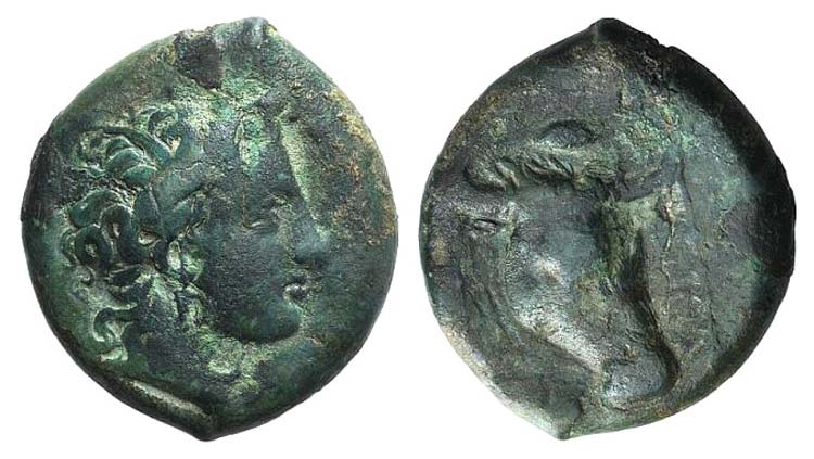 Sicily, Enna, c. 339/8-335 BC. Æ ... 