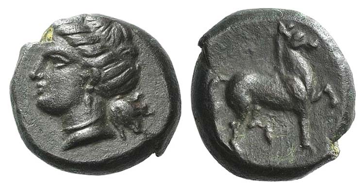 Sicily, Eryx, c. 330-260 BC. Æ ... 