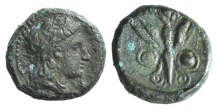 Sicily, Kronia, c. 336-317 BC. Æ ... 