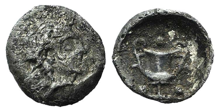 Sicily, Naxos, c. 415 BC. AR ... 