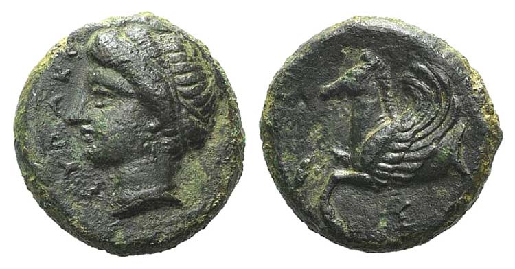 Sicily, Syracuse, 344-334 BC. Æ ... 