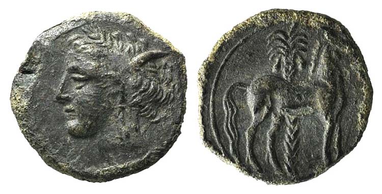 Carthage, c. 400-350 BC. Æ (15mm, ... 