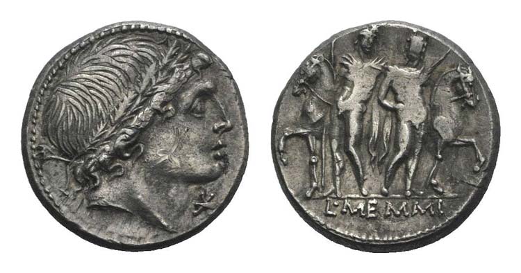 L. Memmius, Rome, 109-108 BC. AR ... 