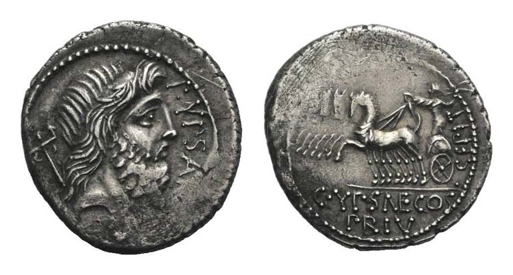 P. Plautius Hypsaeus, Rome, 57 BC. ... 
