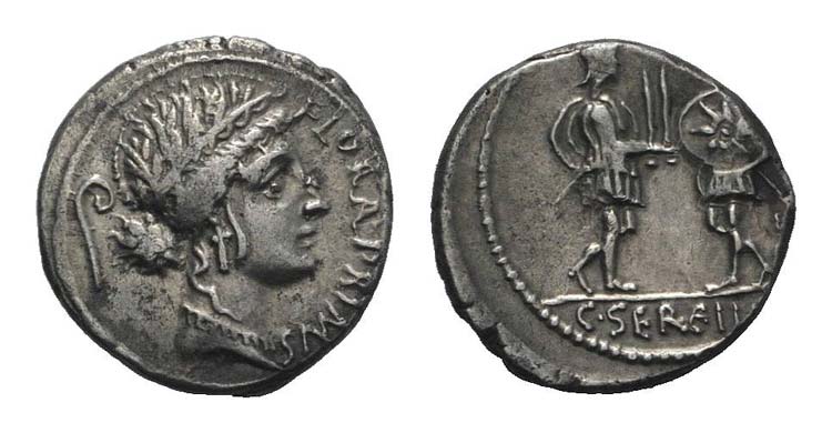 C. Servilius C.f., Rome, 53 BC. AR ... 