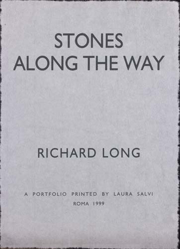 RICHARD LONG Bristol, 1945  Stones ... 