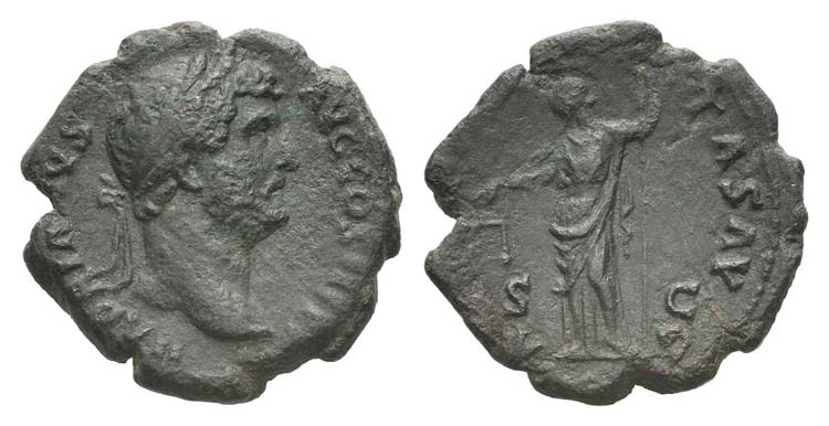 Hadrian (117-138). Æ As (25.5mm, ... 