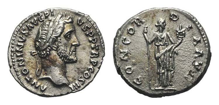 Antoninus Pius (138-161). AR ... 