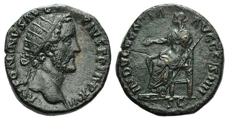 Antoninus Pius (138-161). Æ ... 