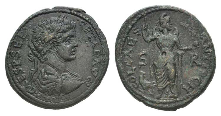 Geta (Caesar, 198-209). Pisidia, ... 
