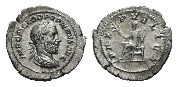 Pupienus (AD 238). AR Denarius ... 